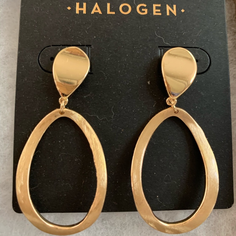 Gold plated pierced earrings from Nordstrom’s